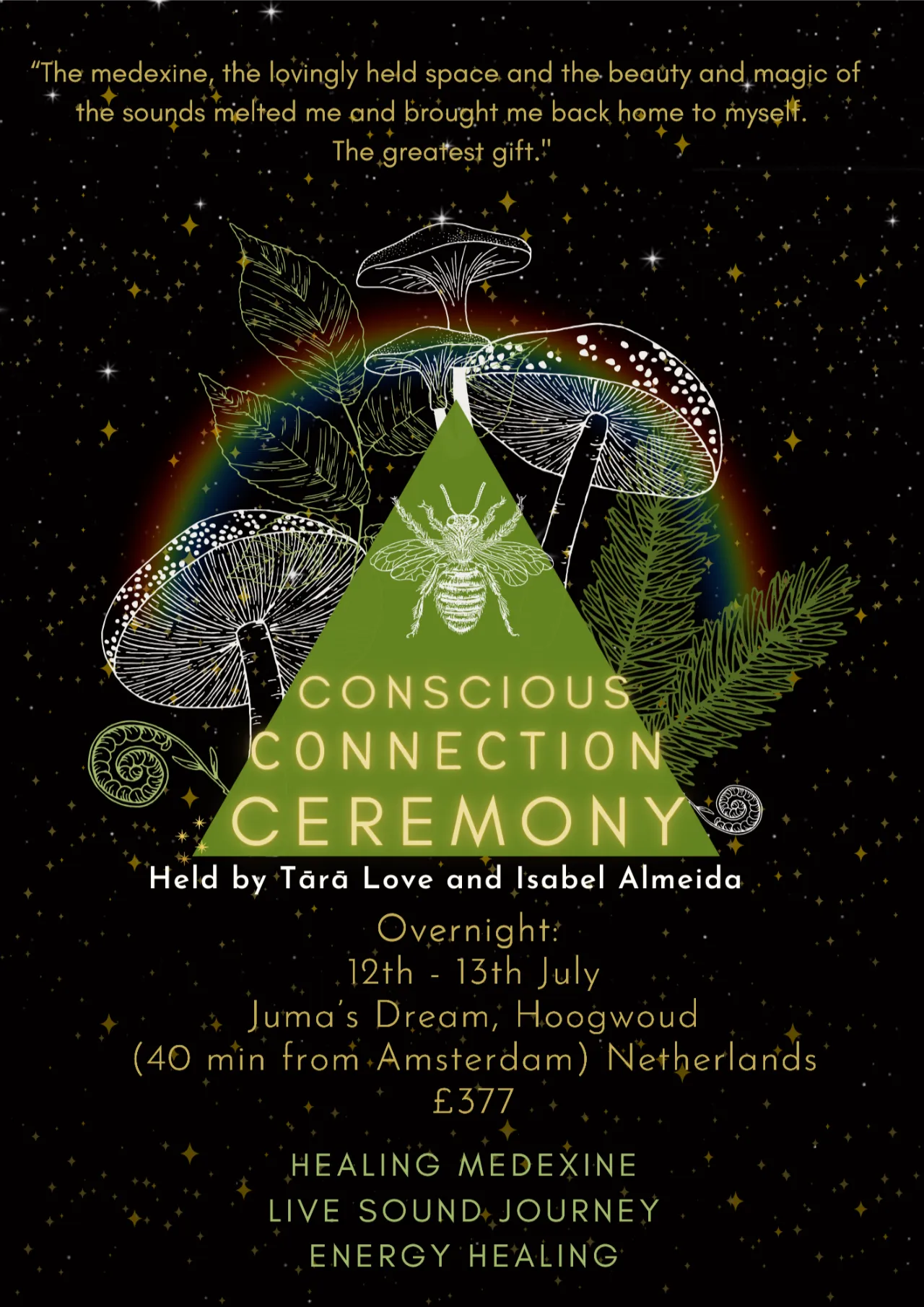 Conscious Connection Ceremony (Netherlands- 12th July 2025)